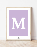 Постер од Македонска азбука буква М