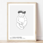 Bebe poster vo 1:1 razmer | Бебе постер во 1:1 размер