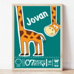 Spomen ramka za novorodence, infografik | Спомен рамка за новороденче, инфографик