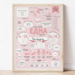 Spomen ramka infografik za edna godina | Спомен рамка инфографик за една година