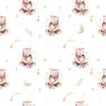 Tapet za detska soba so mecinja | Тапет за детска соба со мечиња