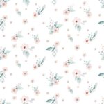 Tapet za detska soba so cveten dizajn | Тапет за детска соба со цветен дизјан