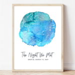 Akvarel zvezdena mapa | Акварел звездена мапа