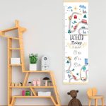 Рол за мерење на висина на дете со колички | Rol za merenje na visina na dete so kolicki