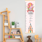 Рол за мерење на висина на дете со за мали принцези | Rol za merenje na visina na dete za mali princezi