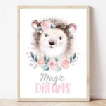 Постер за соба на дете и бебе - еже