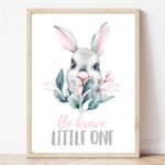Постер за соба на дете и бебе - зајче