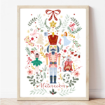 Новогодишен и божичен постер - Оревокршачка