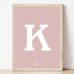 Постер од Македонска азбука буква К