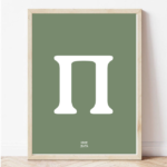 Постер од Македонска азбука буква П