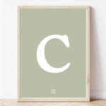 Постер од Македонска азбука буква С