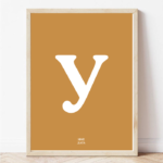 Постер од Македонска азбука буква У